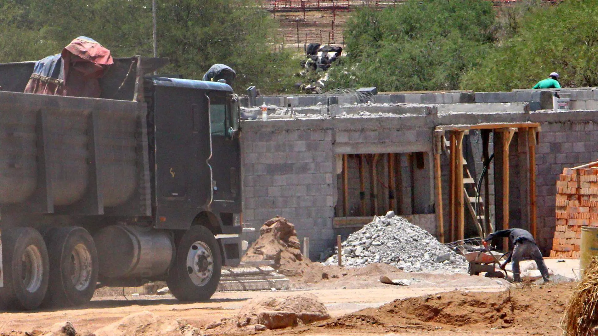 trabajadores de la construcción